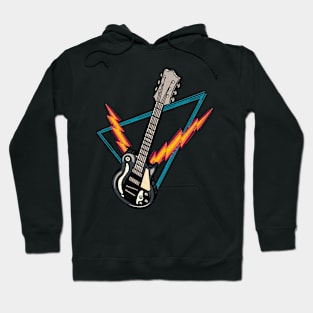 Electric Guitar Rock Guitarist Musician Hoodie